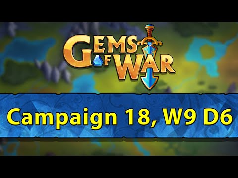 ⚔️ Gems of War, Campaign 18 Week 9 Day 6 | Underspire and Bounty ⚔️