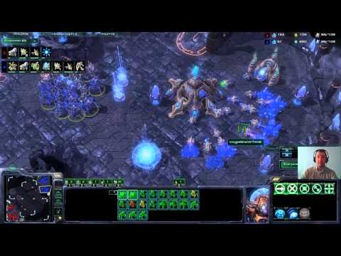 VegaShoWTimE (Protoss) vs MarineKing (Protoss) - English Commentary