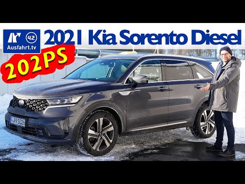 2021 Kia Sorento 2.2 CRDi Spirit AWD - Kaufberatung, Test deutsch, Review, Fahrbericht Ausfahrt.tv