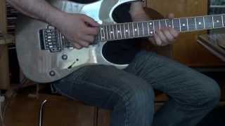 Video thumbnail for Ibanez rgt 42 guitar Jam by michel darnelli