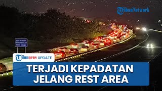 Kondisi Arus Balik Mudik Lebaran di Tol Semarang-Solo, Terjadi Kepadatan Jelang Rest Area