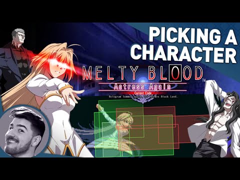 Sajam Learns Melty Blood | Step 1: Trying Out Characters