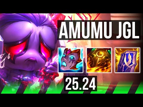 AMUMU vs SKARNER (JGL) | 28K damage | NA Master | 25.24