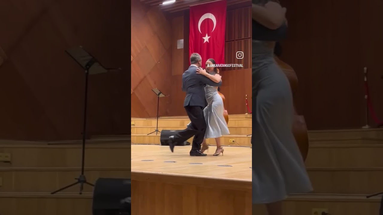 Yalçın Badem&Berkil Kübra Ceran performed Valsecito Criollo by İvan Talanin&Tango En Vivo Orchestra