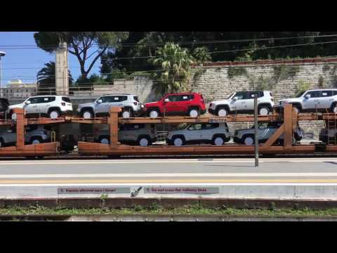 E652.044 + Jeep Renegade a Roma Ostiense!