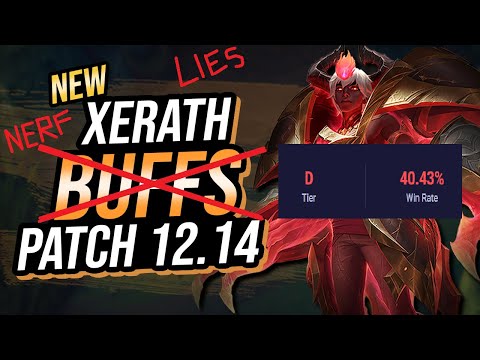 Xerath The WORST Mid Laner! 40% WINRATE What Happened!?!?