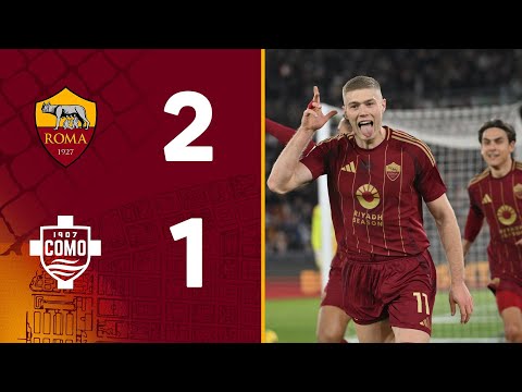 ROMA 2-1 COMO | SERIE A HIGHLIGHTS 2024-25