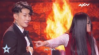 The Sacred Riana Spooked Jay Park - Results Show | Asia&#39;s Got Talent 2017