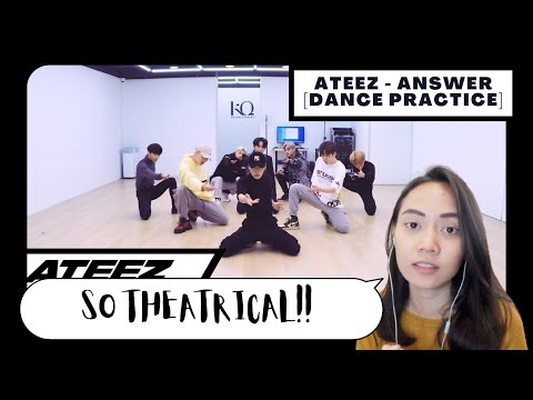 Retired Dancer Reacts to ATEEZ - ANSWER [DANCE PRACTICE]