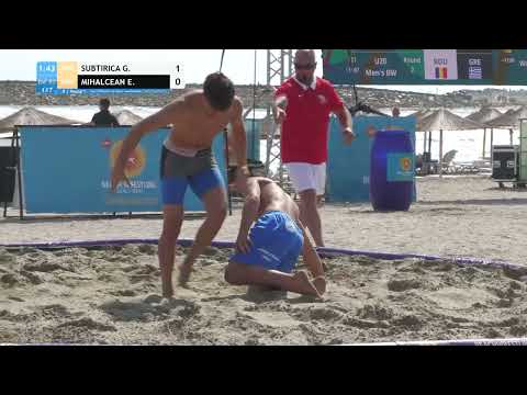 Round 1 Men's BW - 80 kg: G. SUBTIRICA (ROU) v. E. MIHALCEAN (MDA)