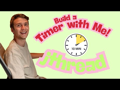 C++ Timer Using jthread