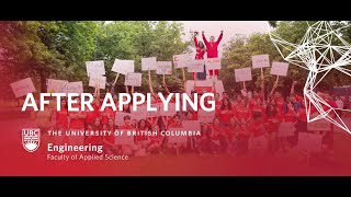 UBC Engineering: After Applying