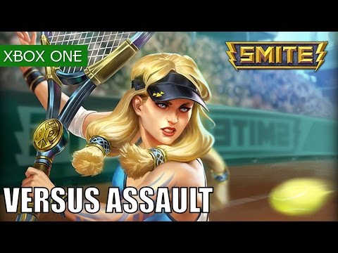SMITE Gameplay Xbox One Assault Versus as Freya - No back and forth tennis match here