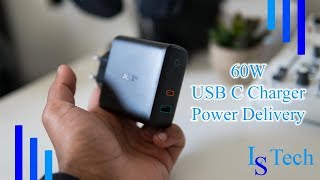 AUKEY USB C Charger 60W with Power Delivery