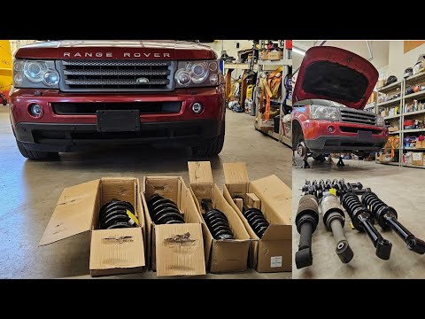 Range Rover Sport Günstiger Umbau auf Schraubenfedern (Suncore Luftfederung auf Schraubenfedern-K...