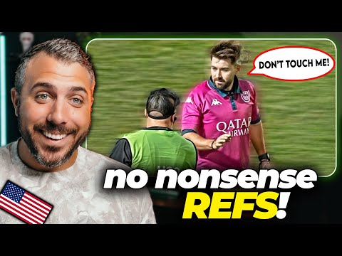 Rugby Refs Are BUILT Different | American Reaction
