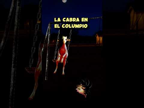 IF YOU SEE HER, RUN! THE GOAT IS ON THE SWING💀😨 #shorts