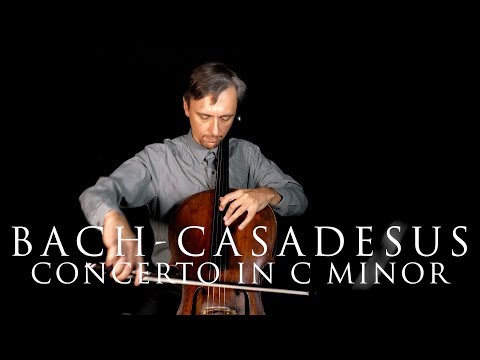 J.C. Bach / H.Casadesus Concerto in C minor for cello Mov.I | Practice with Cello Teacher