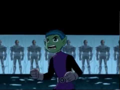 Teen Titans-Slade vs Beast Boy