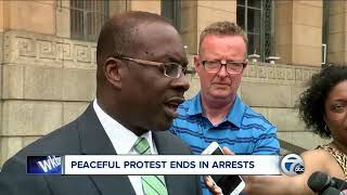 Peaceful Downtown Buffalo protests ends in arrests