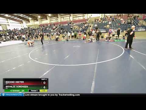 105-110 Lbs 3rd Place Match - Brooke Deeter, UT Vs Brynlee Sorensen, CA 4bd0