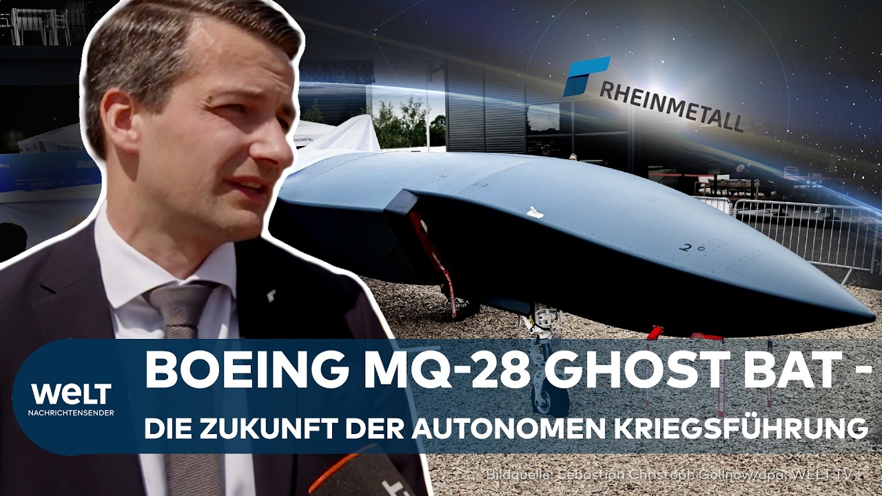 RHEINMETALL: Kampf-Drohne Boeing MQ-28 Ghost Bat | Die Zukunft der autonomen Kriegsführung