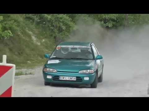 1 Rajd Strzelca 2014 - Krzysztof Gabrysiak / Krzysztof Gabrysiak. Jr - Mitsubishi Colt