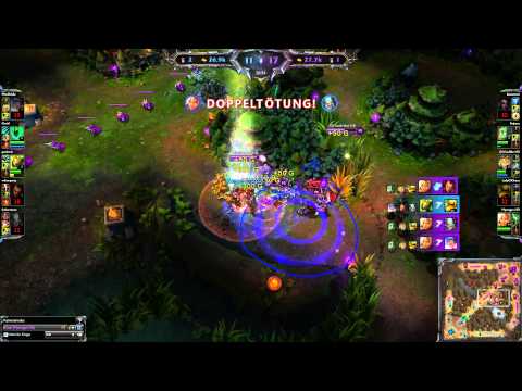 League Of Legends Penta Kill Riven by Mystogan HD