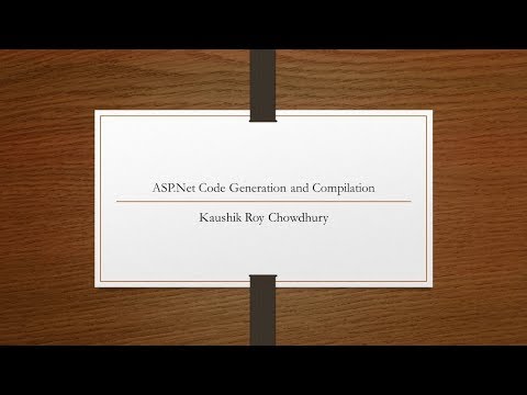 ASP Net Code Generation and Compilation