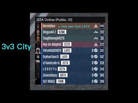 LAYX CREW EXPOSED!!!! (SITX VS LAYX GTA 5 )