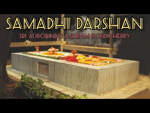 🌸 Samadhi Darshan – Sri Aurobindo Ashram, Pondicherry | A Sacred Moment of Silence