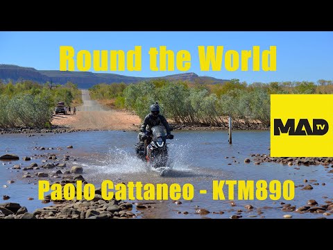 Round the World Motorradabenteuer - Paolo Catteneo KTM890