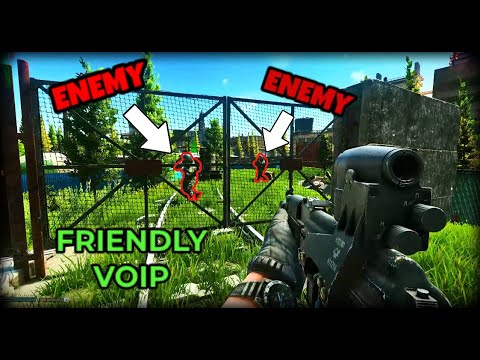 USING VOIP TO NOT FIGHT IN TARKOV - ESCAPE FROM TARKOV 12.12