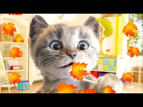 Little Kitten Preschool Adventure Educational Games -Play Fun Cute Kitten Pet Care Learning Games!
