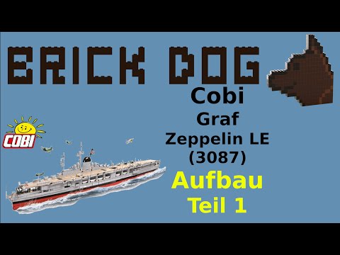 Cobi - Graf Zeppelin Limited Edition (3087) - Aufbau Teil 1