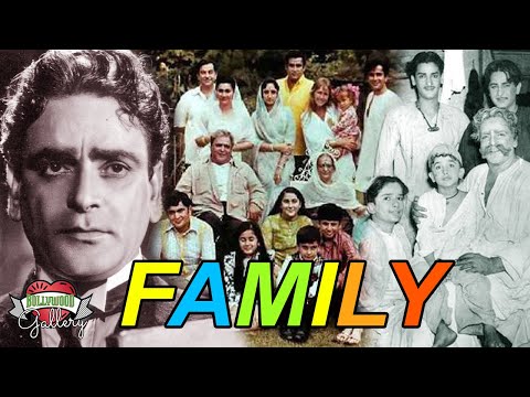 Prithviraj Kapoor Family With Parents, Wife, Son, Daughter, Brother, Grandchildren, & Biography