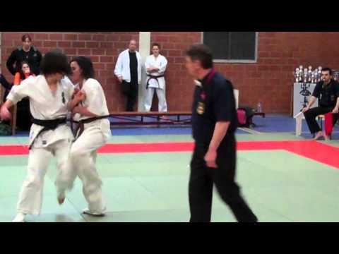 Anke Spitaels (3) vs. Jolein Van der Eycken - 20130302