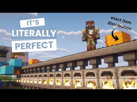 How to build THE BEST super smelter in Minecraft