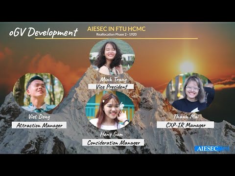 VIETNAM - AIESEC in FTU HCMC - oGV Development 1920 officially check out