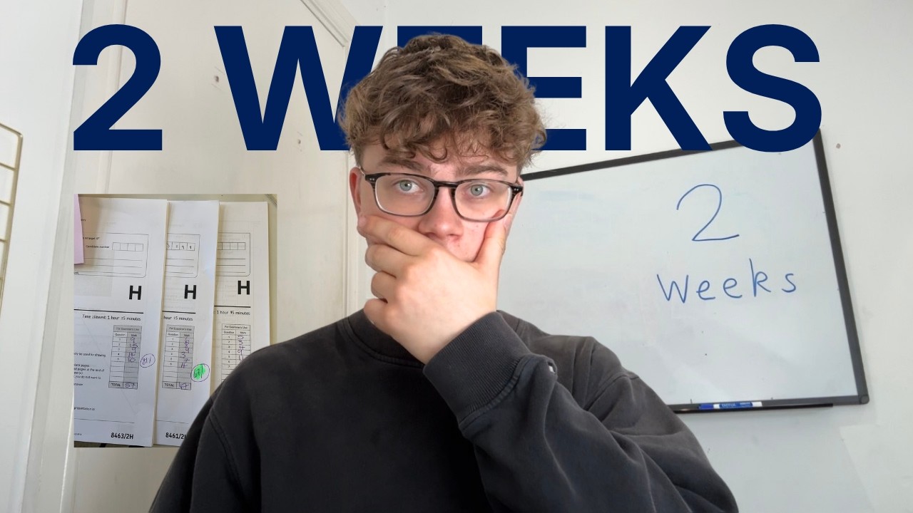 How To Revise With 2 Weeks Until GCSEs (All 9s)