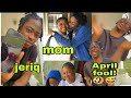 Rapper Jeriq pranks mom April Fool! With pregnancy 🤣🤣