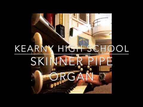 Kearny High School Skinner Pipe Organ