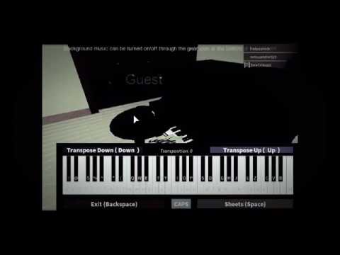 Roblox Virtual Piano Chopin S Nocturne Op 9 No 2 In E Flat Major Apphackzone Com - megalovania on roblox piano