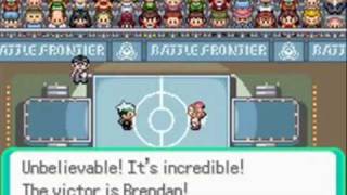 Pokemon Emerald Battle Frontier - Dome Ace Tucker (Silver and Gold Symbols)