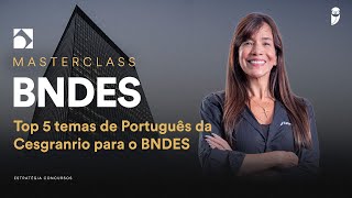 Top 5 temas de Português para BNDES