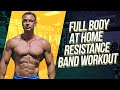 For Beginners: Resistance Band Full Body Workout at Home