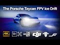Porsche Taycan Drift Racing FPV Drone Komodo & GoPro mit Jukka Honkavuori in Levi FPV Drohne