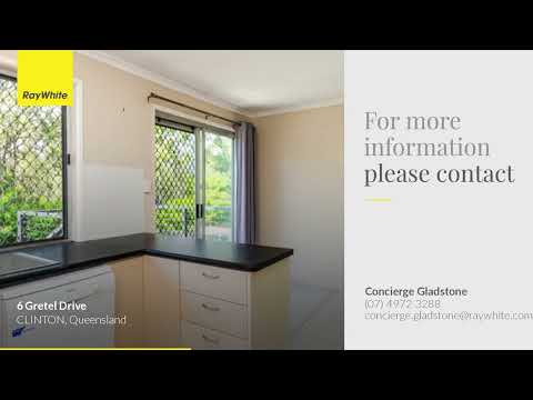 6 Gretel Drive, Clinton, QLD 4680, 3 Bedrooms, 1 Bathrooms, House