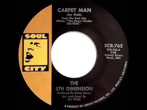 1968 HITS ARCHIVE: Carpet Man - 5th Dimension (mono 45)
