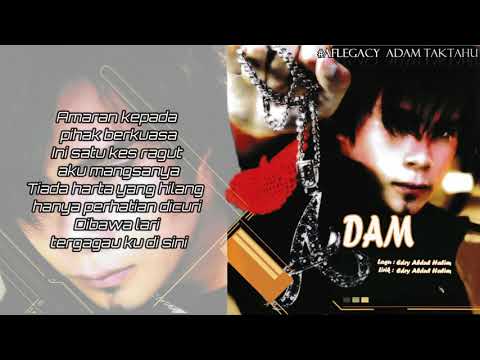 Adam - Tak Tahu (Lirik HD)